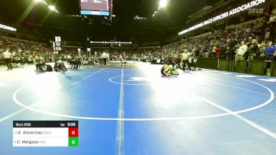 113 lbs Consi Of 16 #2 - Elijah Almarinez, Vacaville vs Carlos Melgoza, Kingsburg