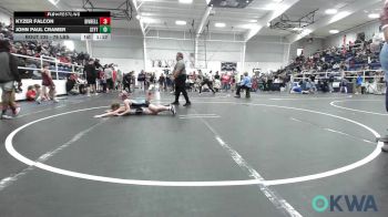 76 lbs Rr Rnd 3 - Kyzer Falcon, Division Bell Wrestling vs John Paul Cramer, Standfast