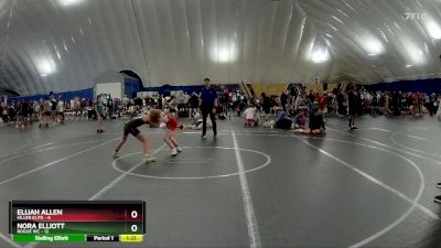 84 lbs Round 7 (8 Team) - Elijah Allen, Killer Elite vs Nora Elliott, Rogue WC