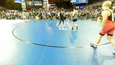 165 lbs Rnd Of 32 - Jeremiah Clines, MO vs Parker Casey, IA