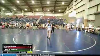 113 lbs Quarterfinals (8 Team) - Glade Harman, UTAH1 vs Carson Jackson, Oregon2