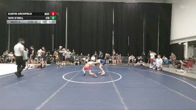 76 lbs Round 3 (6 Team) - Austin Archfield, Wrecking Crew Demolition Team vs Tate O`dell, CTWHALE