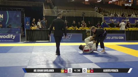 Alberto Peralta vs Aki Juhani Savolainen 2026 Pan Jiu Jitsu IBJJF Championship