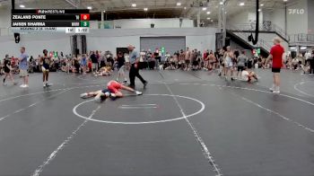 96 lbs Round 3 (4 Team) - Zealand Ponte, The Outsiders vs Jaisen Sharma, Warhawks