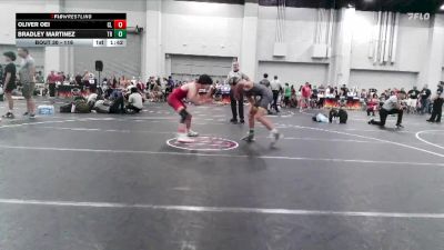 116 lbs Semifinal - Oliver Oei, Club Lucha vs Bradley Martinez, Top Rank