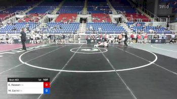 138 lbs Rnd Of 64 - Eddie Kessen, Ohio vs Mario Carini, California