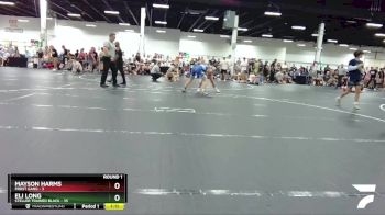 145 lbs Round 1 (4 Team) - Eli Long, Steller Trained Black vs Mayson Harms, Frost Gang