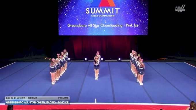 Greensboro All Star Cheerleading - Pink Ice [2026 L2 Junior