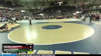 Champ. Round 2 - Makyla Bolinger, Emerald Ridge (Girls) vs Viktoriya Dovhoruka, Rogers (Spokane) (Girls)
