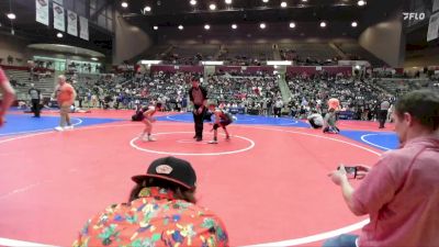 82 lbs Semifinal - Reese Ford, Honey Badger Wrestling Club vs Bentley Ballard, Panther Youth Wrestling-CPR