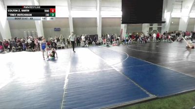 69 lbs Champ. Round 2 - Trey Hutchison, Lakeland Wrestling Club vs Colton Z. Smith, Top Notch Wrestling Club
