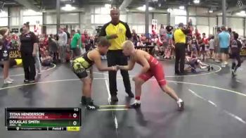 112 lbs Semis & 1st Wrestleback (8 Team) - Douglas Smith, ARES vs Titan Henderson, American Gladiators-Red