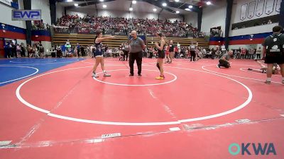 115 lbs Semifinal - Addison Willis, Wagoner Takedown Club vs Chloe Aldridge, Saints Wrestling Club