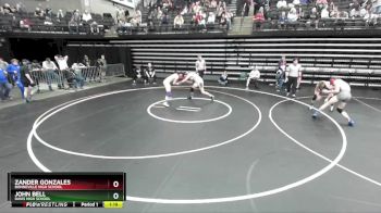 153 lbs Cons. Round 1 - John Bell, Davis High School vs Zander Gonzales, Bonneville High School