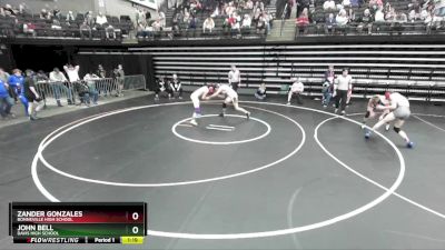 153 lbs Cons. Round 1 - John Bell, Davis High School vs Zander Gonzales, Bonneville High School