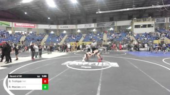 157 lbs Round Of 32 - Brogan Trollope, Pikes Peak Warriors vs Roberto Macias, Hays WC