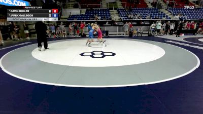 94 lbs Cons. Sub-quarters - Gavin Boller, MI vs Jarek Gallegos, CO
