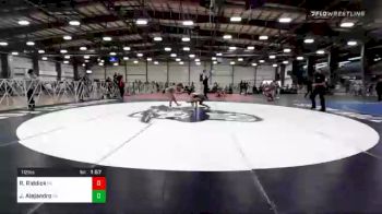 112 lbs Quarterfinal - Reagan Riddick, NC vs Jenavi Alejandro, NV