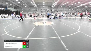 119 lbs Rr Rnd 1 - Tyler Youngcourt, Mat Assassins Red vs Boston Braun, Team 922