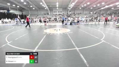 119 lbs Rr Rnd 1 - Tyler Youngcourt, Mat Assassins Red vs Boston Braun, Team 922