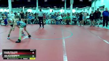 76 lbs Round 1 (4 Team) - Ian Schoenebeck, Xtreme Team White vs Kaleb Pollock, U2 Upstate Uprising