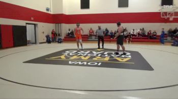 285 lbs Cons. Round 2 - Carson Hanus, Benton Community vs Jackson Warnke, Charles City