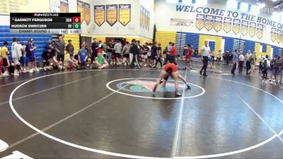 120 lbs Champ. Round 1 - Hudson Sweitzer, Bishop Verot vs Garrett Ferguson, Well Trained