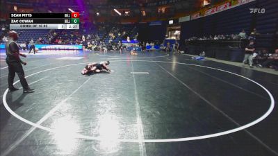 149 lbs Consi Of 16 #2 - Sean Pitts, Bellarmine vs Zac Cowan, Bellarmine