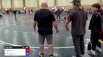 106 lbs Final - Roy Barak, Team Mocco vs Brentley Crawley, Alpha WC