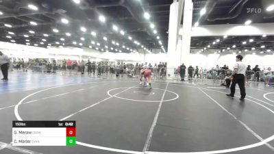 150 lbs Consi Of 16 #1 - Gavin Meraw, Osoway vs Caden Marler, Evanston Elite
