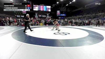 113 lbs Cons. Sub-rd Of 16 - Isaiah Tuttle, NE vs Connor Maddox, IN