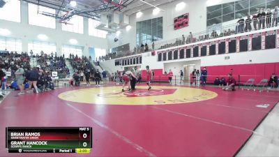 157 lbs Champ. Round 1 - Brian Ramos, Sweetwater Union vs Grant Hancock, Scripps Ranch