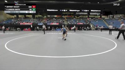 125 lbs Champ. Round 1 - Jeffrey Bailey, Cornerstone vs 4 Landon Smith, Embry-Riddle