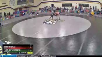 174 lbs Cons. Round 1 - Jimmy Thomas, Hiram vs Matthew Whitcomb, Davenport