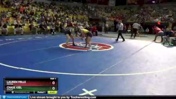 130 lbs Cons. Round 2 - Lauren Mills, Festus vs Chase Kiel, Staley