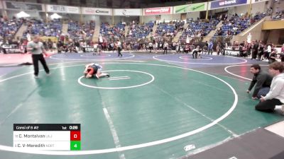 105 lbs Consi Of 8 #2 - Caleb Montalvan, La Junta vs Cameron Vallejos-Meredith, North Denver Jr Vikings