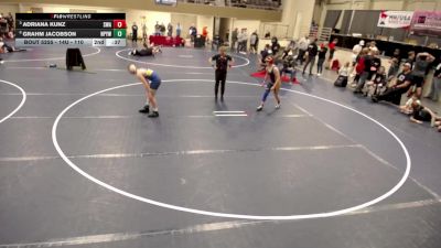 14U - 115 lbs Cons. Round 2 - Liam Slack, Robbinsdale Area Wrestling vs Sloan Otto, Minnesota