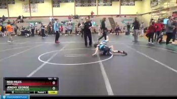 72 lbs Round 3 - Reid Miles, Unattached vs Jeremy George, Seagull Wrestling Club