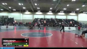 285 lbs 2nd Wrestleback (16 Team) - Gage Braun, Southeastern vs Patrick Depiazza, Cumberland (Tenn.)