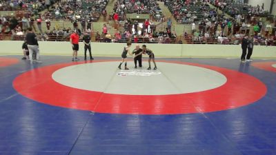 52 lbs Quarterfinal - Reid Struck, Georgia vs Grayson Little, The Storm Wrestling Center