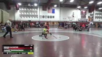 138 lbs Champ. Round 1 - Qwade Alcantar, Western vs Parker Thammavongsa, SLAM Academy