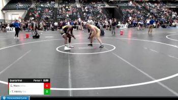 197 lbs Quarterfinal - Tereus Henry, Fort Hays State vs Carter Marx, Southwest Minnesota State