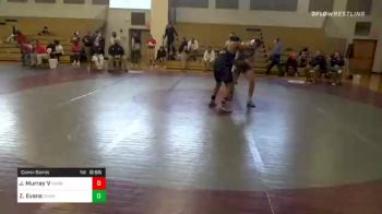 215 lbs Consolation - James Murray V, Harrisburg vs Zach Evans, Chambersburg