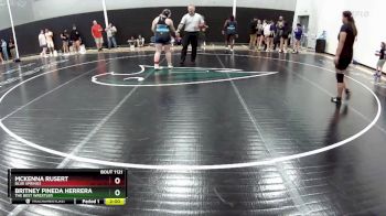 190 lbs Round 3 - Mckenna Rusert, Blue Springs vs Britney Pineda Herrera, The Best Wrestler