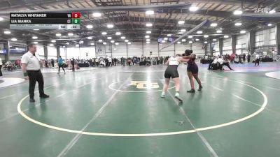 152 lbs Consi Of 16 #1 - Natalya Whitaker, VA vs Lia Manka, CT