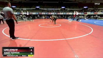 215 lbs Placement (16 Team) - Corey Kowalski, Erie Cathedral Prep vs Robert Thompson, Great Bridge