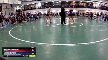 124A Champ. Round 2 - Megan Edwards, Elmira vs Aspen Blasko, Grand Valley State University