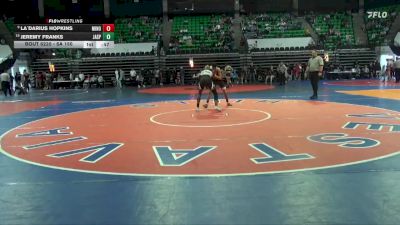 6A 150 lbs Cons. Round 4 - La`darius Hopkins, Minor vs Jeremy Franks, Jasper