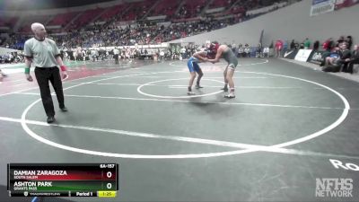 6A-157 lbs Champ. Round 2 - Damian Zaragoza, South Salem vs Ashton Park, Grants Pass