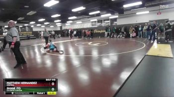 106 lbs Cons. Round 5 - Shane Ito, La Costa Canyon vs Matthew Hernandez, Central